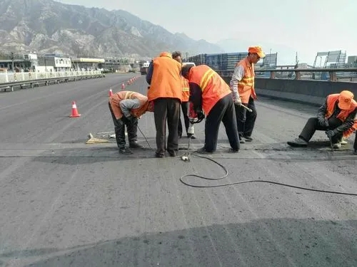 兴业道路桥梁病害治理